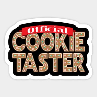 Official Cookie Taster Sticker